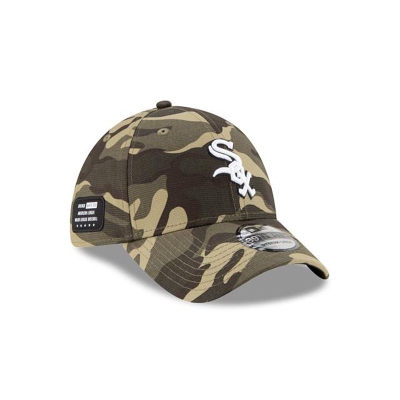 Sapca New Era Chicago White Sox MLB Armed Forces Weekend 39THIRTY Stretch Fit - Verzi